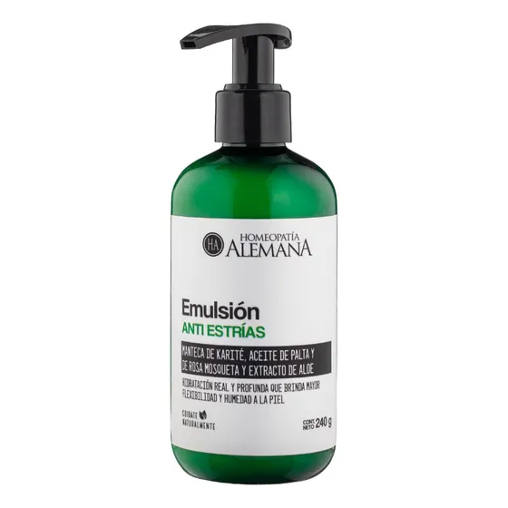Emulsión Corporal Hidratante Anti Estrías Fragancia Sin fragancia