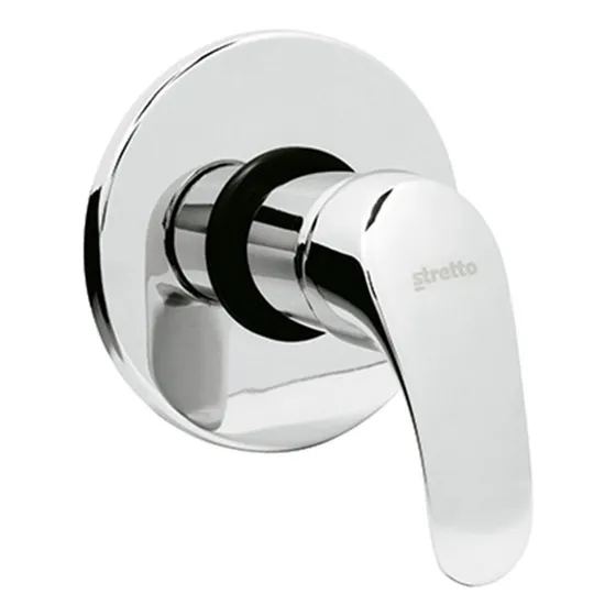 Monomando Ducha Empotrado New Standard Stretto Color Cromo