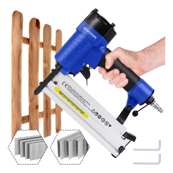 Clavadora Y Engrapadora Neumática Industrial Para Madera