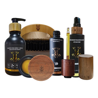 Kit Cuidado De Barba Completo Barbarian Brothers Kit Cuidado De Barba Completo Barbarian Brothers