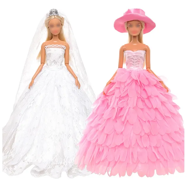 Barwa 11.5 Inch Girl Doll Wedding Dress Set