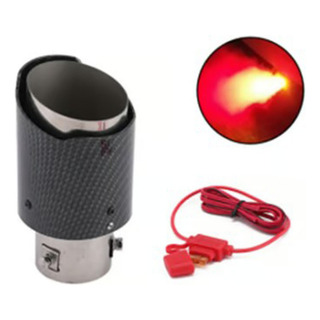 Tubo De Escape De Acero Inoxidable Con Luz Led Con Efecto De Tubo De Escape De Acero Inoxidable Con Luz Led Con Efecto De