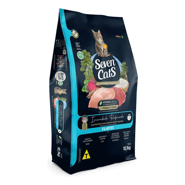 Seven Cats Gatito Alimento Gatos Cachorro 10,1 Kg