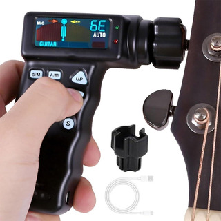 Afinador De Guitarra Inteligente Com Display Lcd Colorido Afinador De Guitarra Inteligente Com Display Lcd Colorido