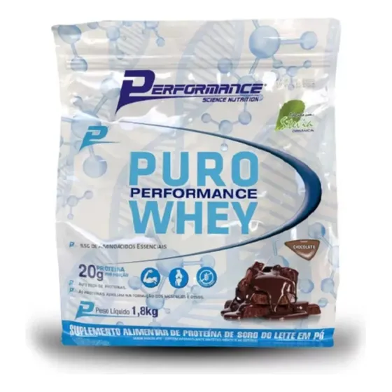 Puro Whey Performance 1,8kg Concentrado Refil - Performance