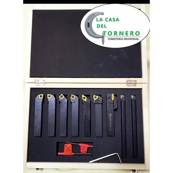 Juego De Portas Insertos Vástago 16mm-9pzas