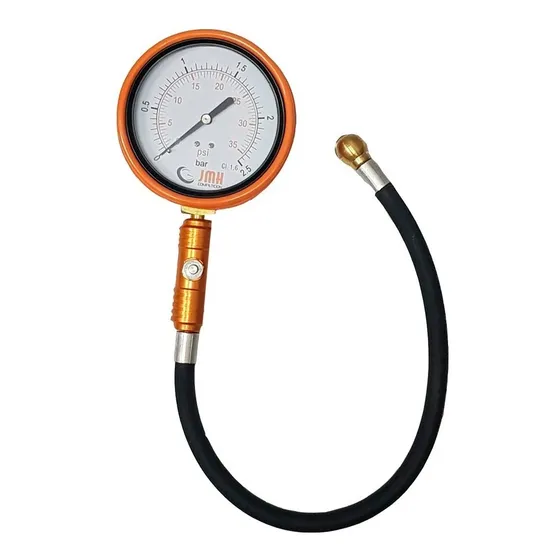 Manometro Presion De Neumaticos Ø100mm (0-2,5 Bar/psi) Jmh