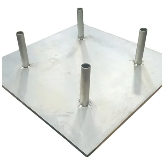 Base Para Cercha Cuadrada 1  Pulgada