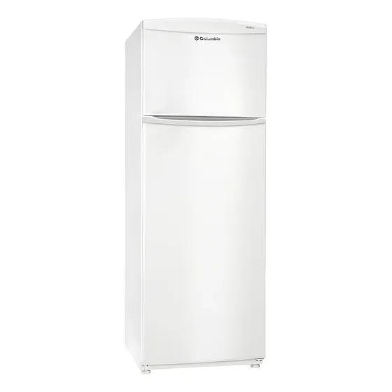 Heladera Columbia Con Freezer A+ 317l Blanca Chd32/9 Color Blanco