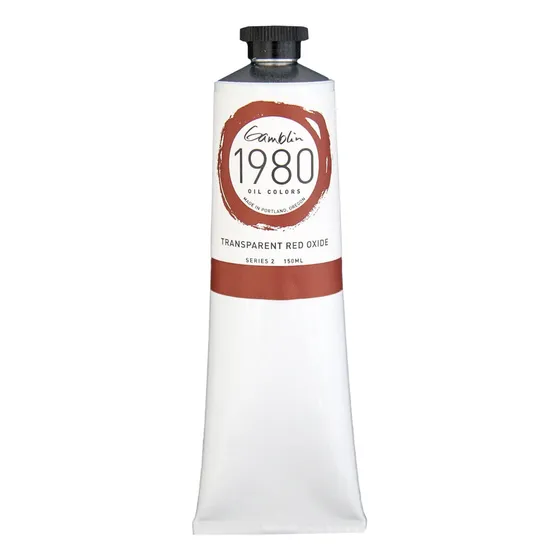 Gamblin 1980 Oxido Rojo Trans Aceite 150ml