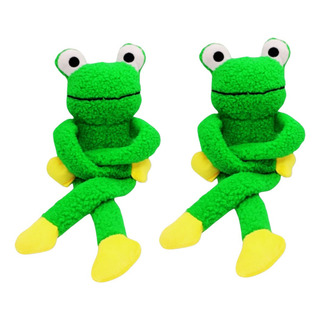 . Kit De 2 Ranas De Peluche For Mordedor De Perro Con Sonido . Kit De 2 Ranas De Peluche For Mordedor De Perro Con Sonido