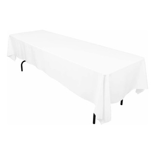 60 X 126-inch Rectangular Polyester Tablecloth Red 60 X 126-inch Rectangular Polyester Tablecloth Red