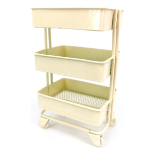 1 Mini Rack De Armazenamento De Chão Com Rodas Casa De Mu 1 Mini Rack De Armazenamento De Chão Com Rodas Casa De Mu