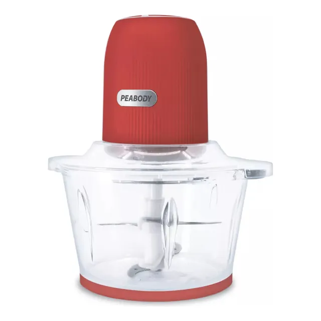 Picador Peabody PE-CP120R Doble Cuchilla 350W Rojo