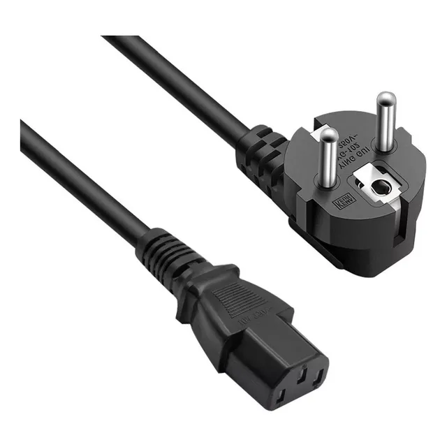 Cable 3 En Linea Italiano Schuko 1,5 M Pc Monitor Impresora