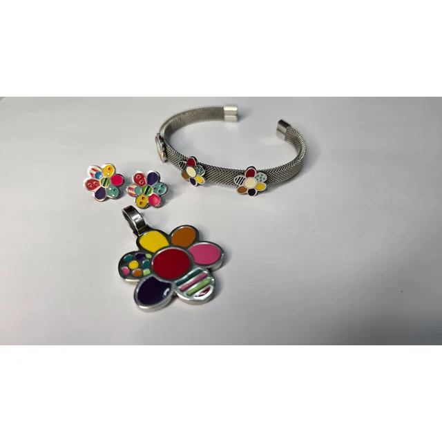 Romero Britto Juego De Joyas Completo. Nuevos.