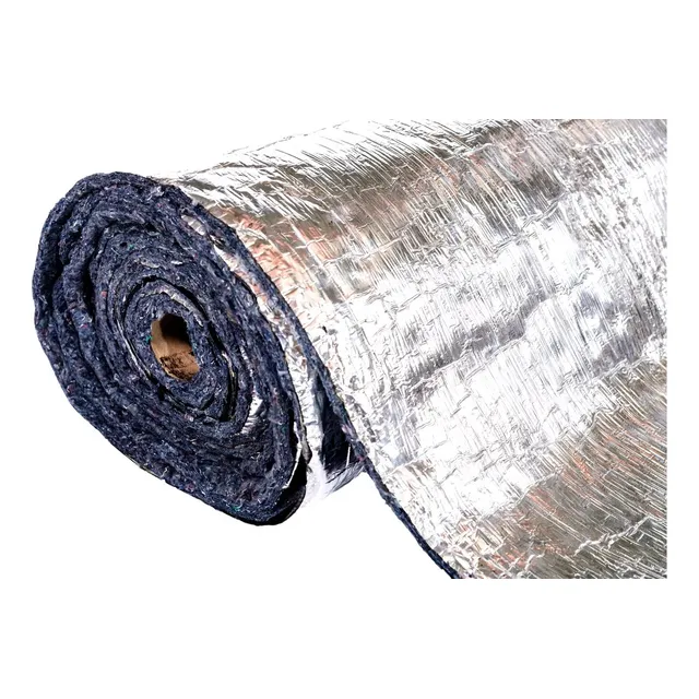 Fieltro Base Aluminio X1m Ancho Aislante Antiruido Alfombras