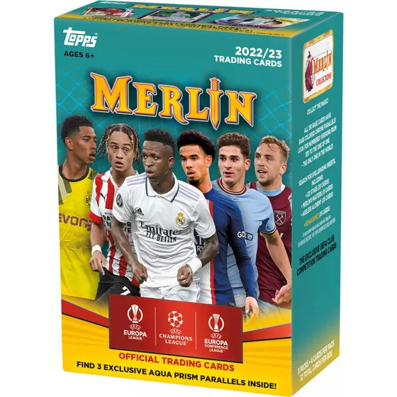 Topps Merlin Chrome Uefa Champions 2022-2023 - Caja De Carta