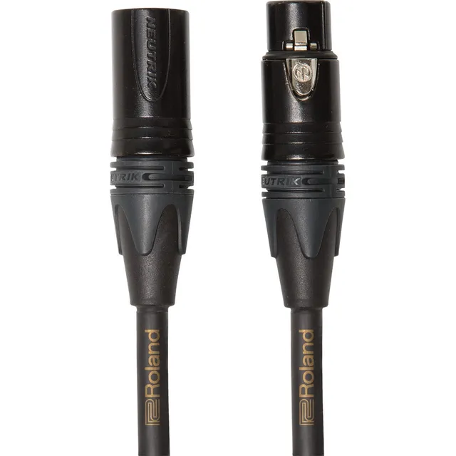 Cable XLR de 1 Neutrik XLR Macho a 1 Neutrik XLR Hembra Roland RMC-G5 de 1.5m