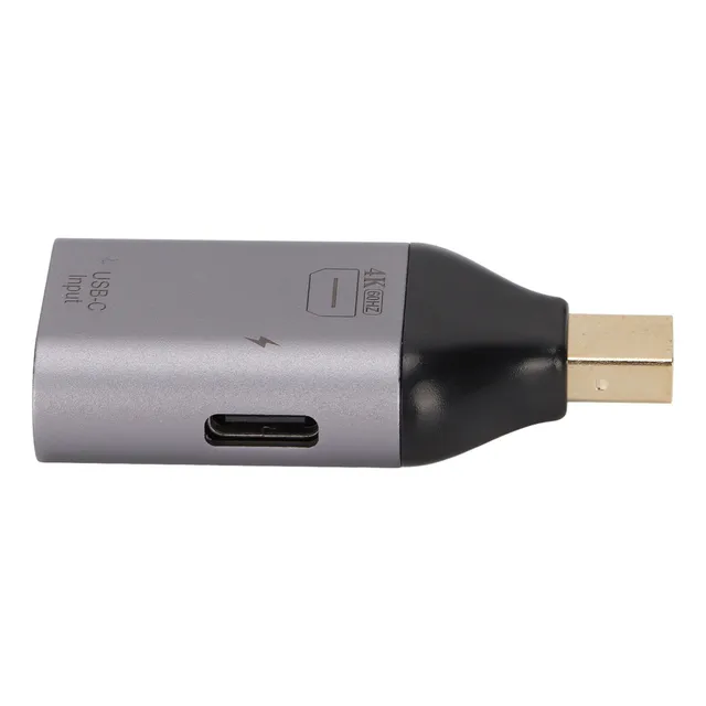 1 Adaptador Usb C Hembra A Mini Displayport Macho 4k 60hz