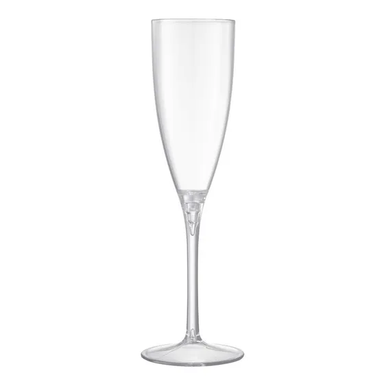 4 Taças Inquebrável Champagne Espumante 180ml Policarbonato