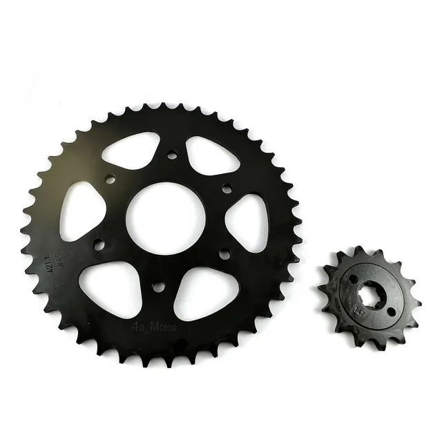 Kit Plato Piñon Arrastre Ktm Duke 200 - Ng 200 6 Huecos