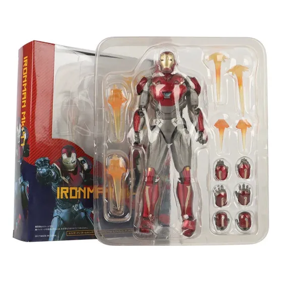 Nuevo Colección De Modelos De Figuras De Acción Shf Iron