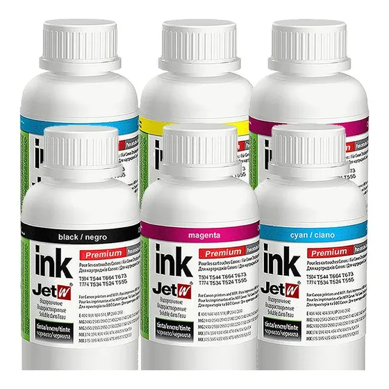 6 X 500ml Tinta Premium Para Impressora Epson L8050 Eu1000-0 Tinta Preto Magenta Amarelo Ciano Magenta Light Ciano Light