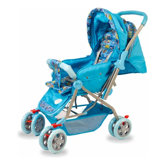 Carrinho De Bebê Jumbobaby Modelo Aimirim Cor Azul