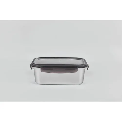 Vianda Acero Hermetico Rectangular Horno Frezzer