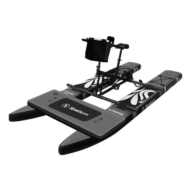 Sup Bicicleta Acuatica Para Lago Bote Pedal Inflable Agua