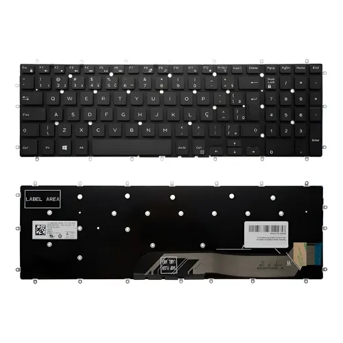 Teclado Para Dell Inspirion 15-5567 Modelo P66f P66f001 Br Cor