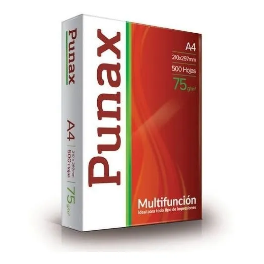 RESMA PUNAX A4 75 GR 500 HOJAS