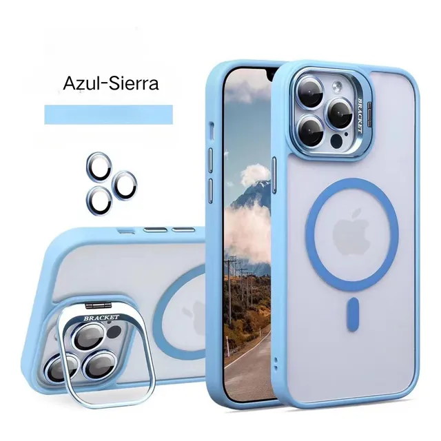 Capa Transparente Para iPhone E Lente Da Câmera Masgsafe
