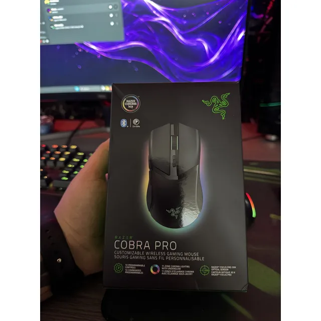 Razer Cobra Pro - Mouse Gaming Ergonomico