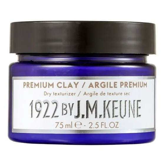 Keune 1922 Premium Clay Cera Modeladora 75ml Fixação Forte e Matte