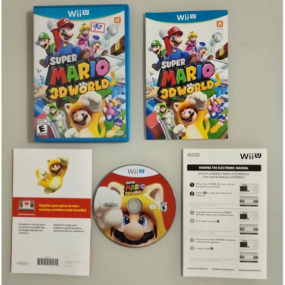 Super Mario 3d World - Wii U ( Usado )