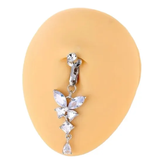 Gys V Piercing Falso Sin Perforación Ombligo Persing Arete