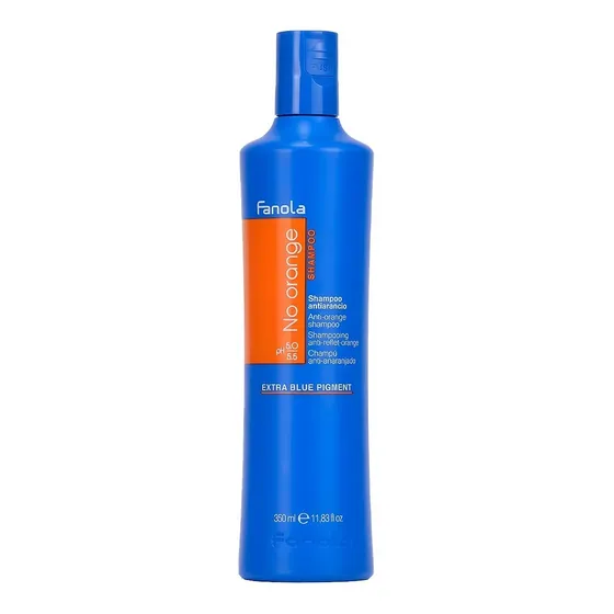 Shampoo Matizador Fanola No Orange 350ml Azul