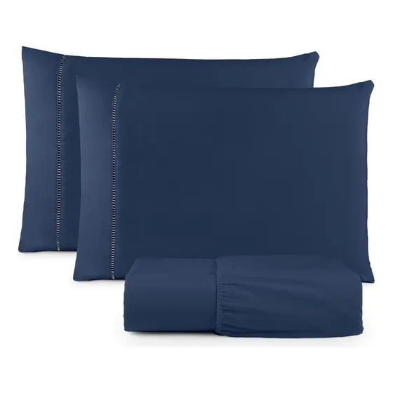 Lençol De Cama Solteiro 1 Peças Liso C/ Elástico Promoção   