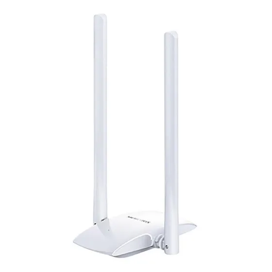 Adaptador Usb Wifi Mercusys Mw300uh Nano 300mbps 2 Antenas