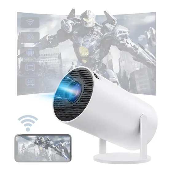 Smart Tv Proyector Portátil 4k Hd Proyector Profesional Wifi
