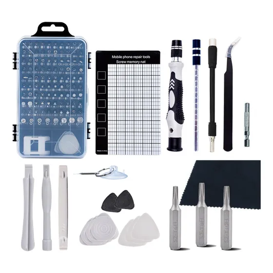 Caja De Herramientas Kit Desarmador Relojero Ps4 Celular Mac