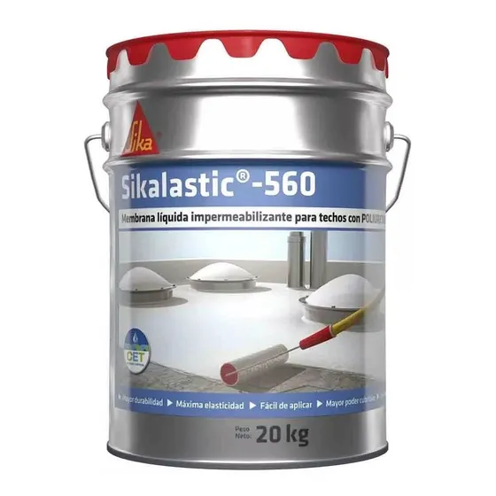 Sika Sikalastic 560 Membrana Líquida con Poliuretano Blanco 20Kg