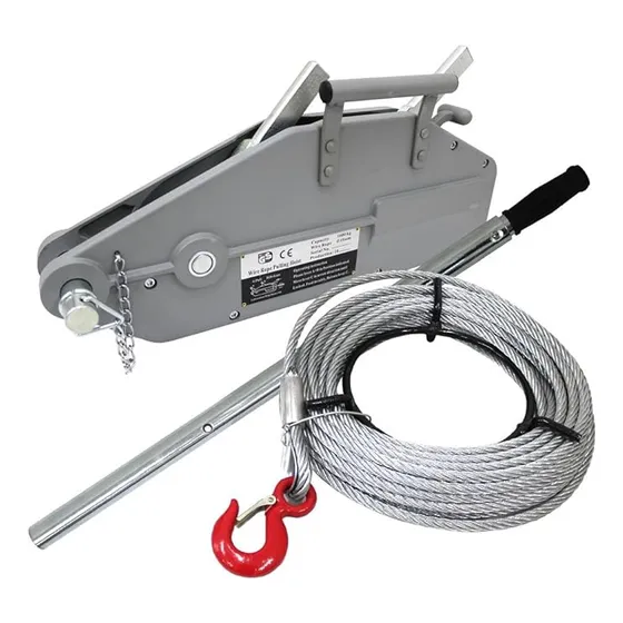 Tecle Tirfor 0.8t X 20mt De Cable.