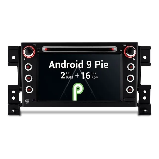 Android 9.0 Suzuki Grand Vitara 2006-2015 Dvd Gps Radio Wifi