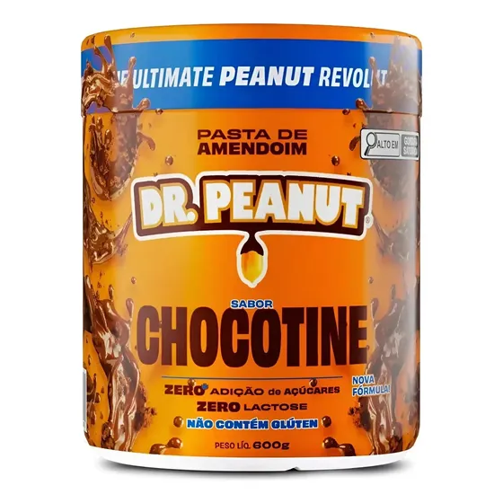 Pasta de amendoim Dr. Peanut Gourmet sabor Chocottine x 600g