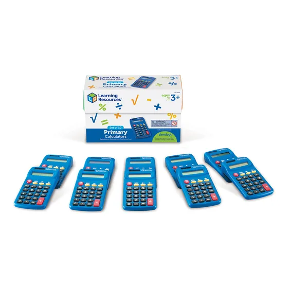 Recursos De Aprendizaje De La Calculadora Primary Solar Powe