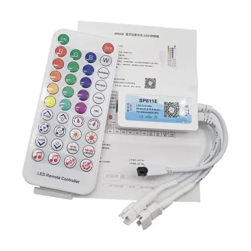 Aplicación De Música Bluetooth Led Controller Sp611e Para Ws
