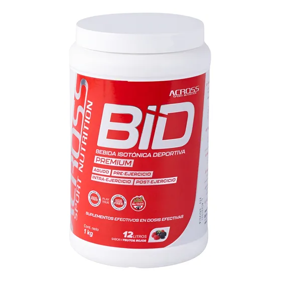 Suplemento En Polvo Bebida Isotónica Across 1kg Pote